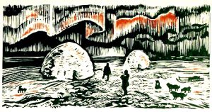 Иллюстрация И. Захаровой к «Эскимосам» Л. Н. Толстого