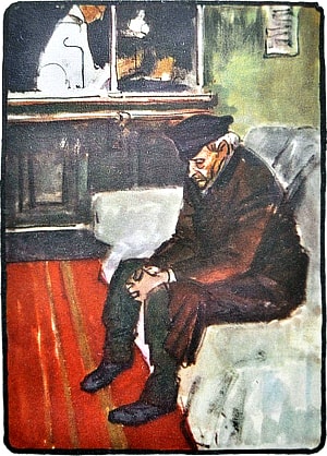 Иллюстрация П. Пинкисевича к рассказу А. Чехова «В аптеке»
