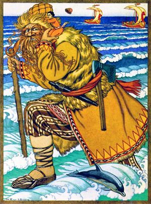 Иллюстрация Ивана Билибина к сказке «Соль». 1931 г.