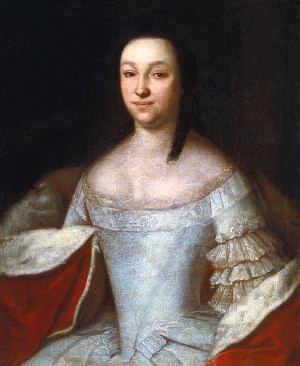 Наталья Борисовна Долгорукова (1714–1771). Неизвестный художник, середина XVIII века