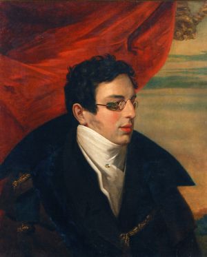 Николай Иванович Гнедич (1784-1833). Портрет работы Ореста Кипренского