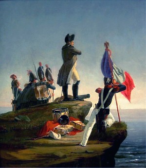 Наполеон Бонапарт на Эльбе. Художник Орас Верне