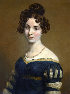 Елизавета Воронцова. Художник Дж. Доу, 1820 год