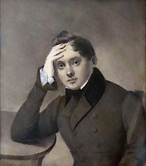 Е. А. Боратынский. Рисунок неизвестного художника. 1830-е