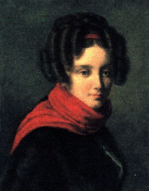 Екатерина Николаевна Ушакова. Неизвестный художник. 1830-е годы