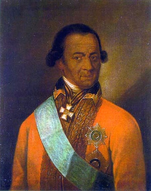 Портрет, некоторыми исследователями атрибутированный, как портрет Абрама Петровича Ганнибала (ок. 1696-1781)