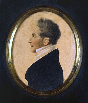 Портрет князя Шаликова Петра Ивановича (1768-1852). Неизвестный художник, 1810-е
