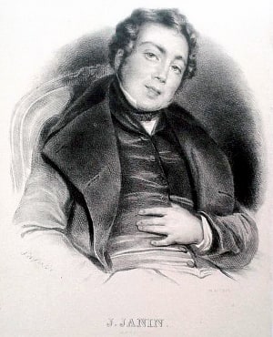 Портрет Жюля Жанена (1804-1874). Жан Батист Адольф Лафосс, 1830-е