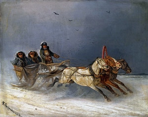 Тройка. Грузинский Петр Николаевич, 1858