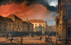 Взятие варшавского арсенала. Марцин Залеский, 1831