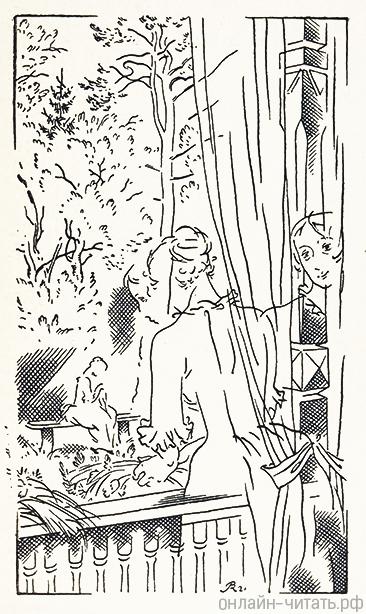 Иллюстрация к стихотворению А. А. Фета «Как трудно повторять живую красоту...». В. М. Конашевич, 1921