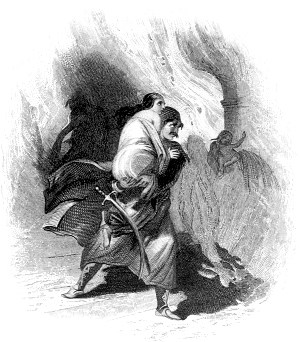 ������ ������� �������� (Conrad saving Gulnare). ���. ������ (H. Warren), ����. �. ������ (�. Finden). ����������� � ����� ������� ������� �������. ������� ���������-������, 1904.