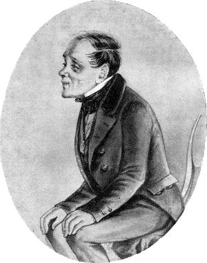 Макар Девушкин - иллюстрация Петра Боклевского XIX века