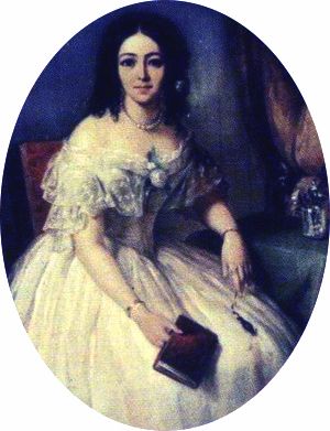 Софья Николаевна Карамзина (1802—1856) — дочь Н. М. Карамзина, фрейлина двора, хозяйка популярного в 1840-х петербургского литературного салона