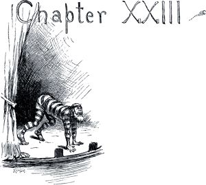 Приключения Гекльберри Финна. Глава XXIII. Трагедия.