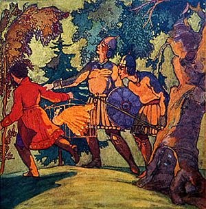 ��� � � ��� ��������� � �� ������ � �����! � ����� �� ���� � ������ ������. �� �� ���-�� ����! �������� ���-����; �������� ������ � ��� �� ���� ������. ����������� � ������������� �. �. �������� ��������. �������� �. ���������, 1916 �.