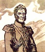 Михаил Семёнович Воронцов. Художник Е. Лансере. 1913.