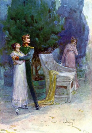 ������� � �������� ���������� �� �������� ���� ��������� �� ������ ����� � �� �������� � ������ ������� ����� m-lle Bourienne, ������� �� ������ ��. ����������� �. �. ������ � ������ �. �. �������� ������ � ���