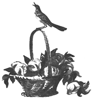 Иллюстрация Е. Попковой к стихотворению Жуковского «Птичка»